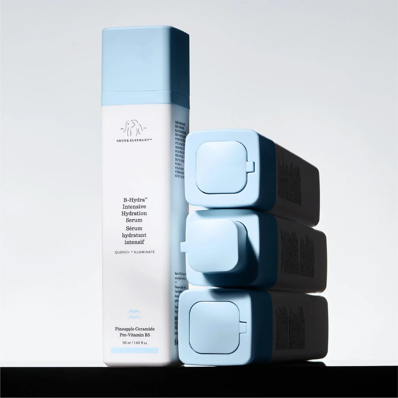 You dew you: Your daily dose of vitamin B to hydrate and illuminate thirsty skin.